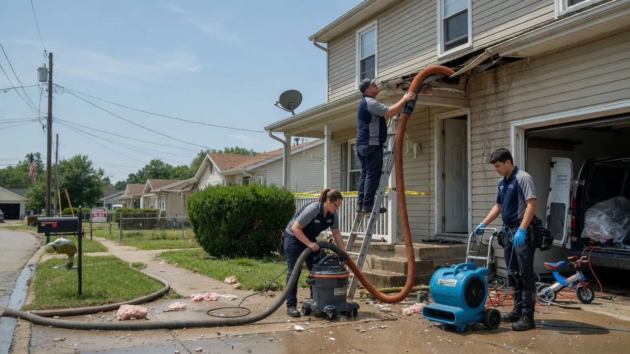 Water Damage Restoration in Auxier, KY near me